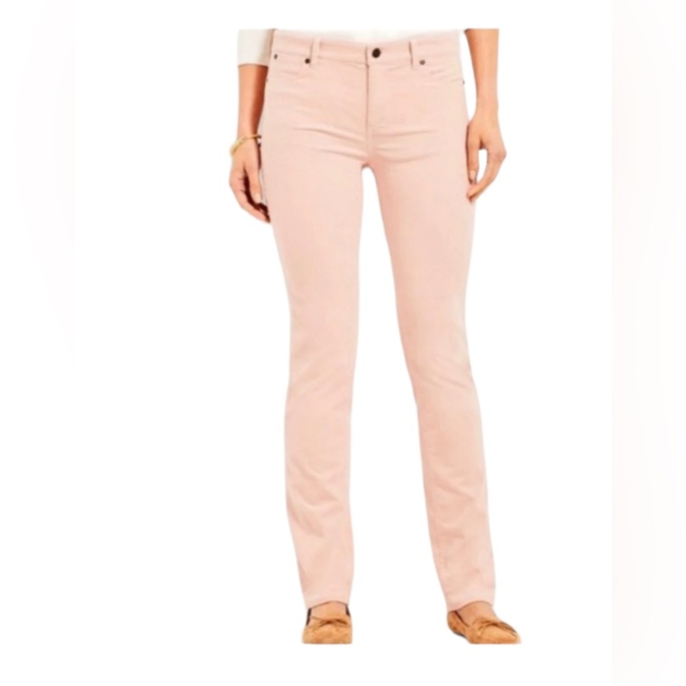Talbots Blush PinkFlawless  Five Pocket Corduroy Straight Leg Pans sz18L